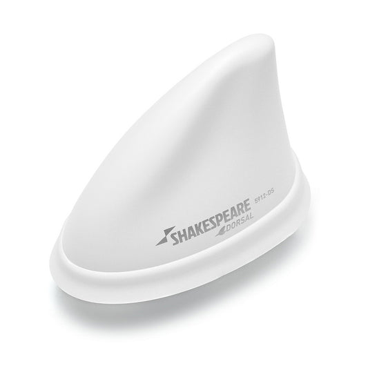 Shakespeare 5912-DORSAL Low Profile AM/FM Antenna - White 0.1m